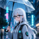 秋叶听雨